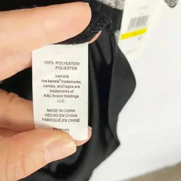 Kensie Mixed Rib Bodycon Dress Medium - Picture 4 of 8